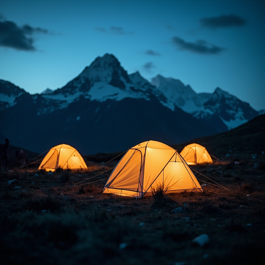 Summit Pro 系列帐篷黄昏